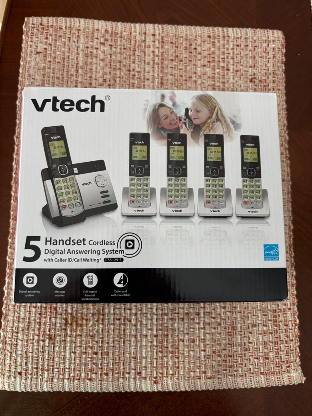 VTech 5-Handset Cordless Phone System New in Box